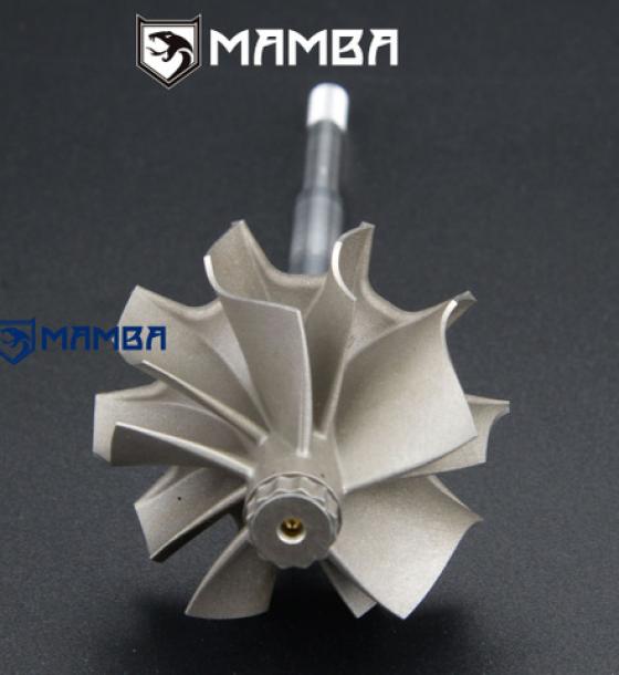 MAMBA D5 Turbocharger Turbine Shaft Wheel For Garrett GTX2867R GTX2871R (47/53.8/L109)