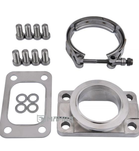 CNC SUS310 Manifold Flange Adapter T3 to V-Band