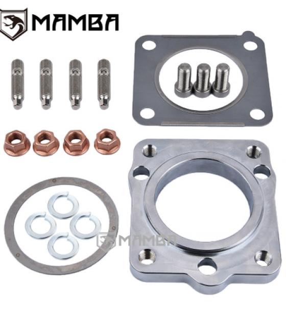 Turbocharger Flange Adapter Kit for Toyota Land Cruiser 75 79 80 105 1HZ Manifold CT26