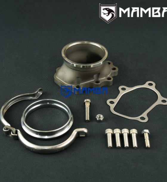5 bolt to 3" V-band Dump Pipe Flange For Nissan GT-R