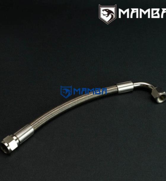 -6 AN 1/2" tainless Steel teflon hose PTFE Str-Str 120cm