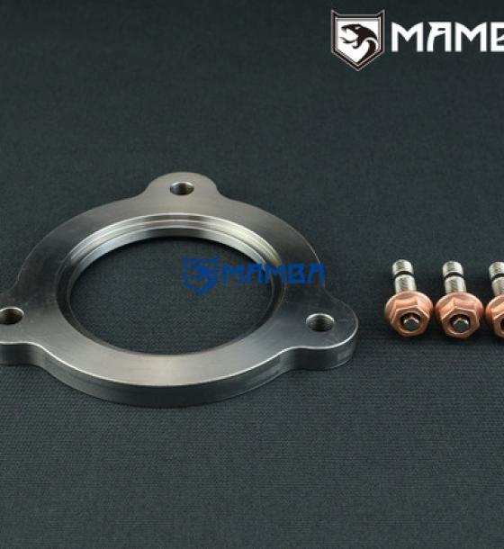 FOR VOLVO K24 Angle Turbo Turbine Outlet Flange 3" Dump Pipe