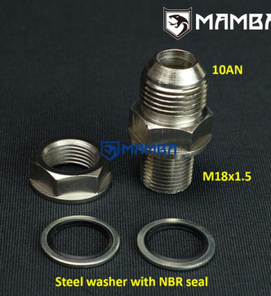 Turbo Oil Pan / Oil sump Return Adapter Bung -10AN Fitting