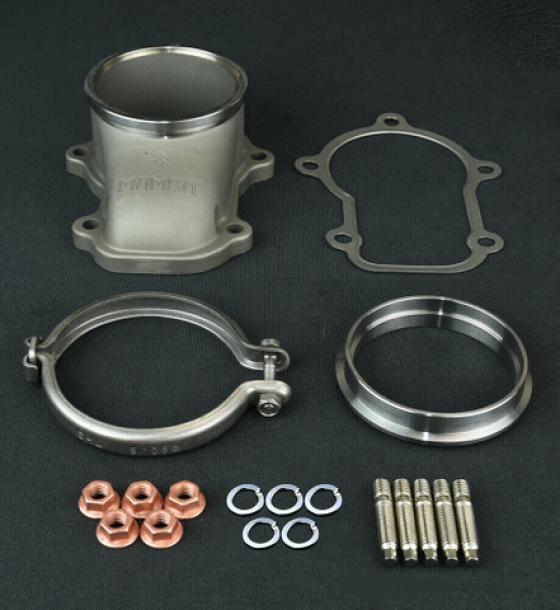 SUS304 5 Bolt to 3" V-band Dump Down Pipe Flange / Ford XR6