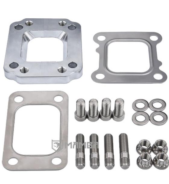 CT20 to T3 Turbocharger Exhaust Manifold Flange For TOYOTA 2L-T 2.4L Diesel TW