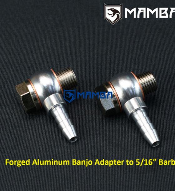 Turbo Water Banjo Bolt Pipe Kit M14x1.5 to 8mm