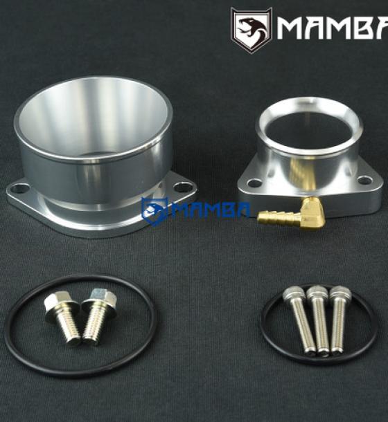 3" Turbo Compressor Inlet+2"Outlet Flange For Nissan Silvia