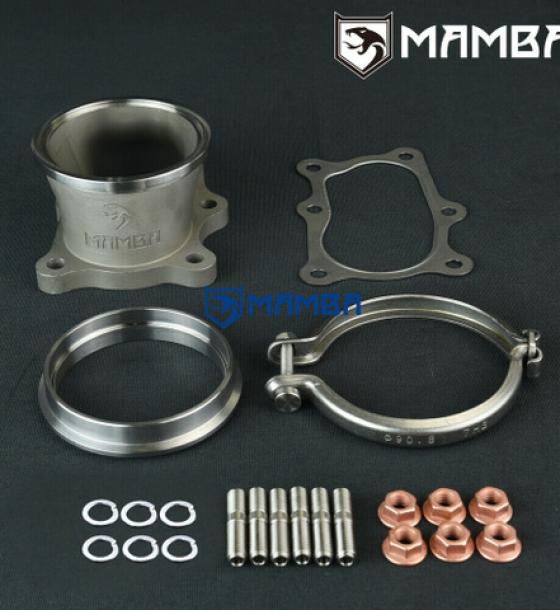 SUS304 6 Bolt to 3" V-band Dump Down Pipe Flange / Nissan