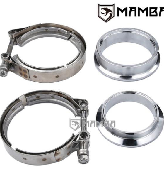 Turbine Housing Inlet & Outlet Flange Ring Fits Garrett G40 G42 G45 V-Band