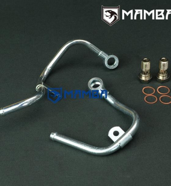 for Mitsubishi 4G63T Lancer Evolution EVO 4/5/6/7/8/9 Turbocharger Water Pipe Kit