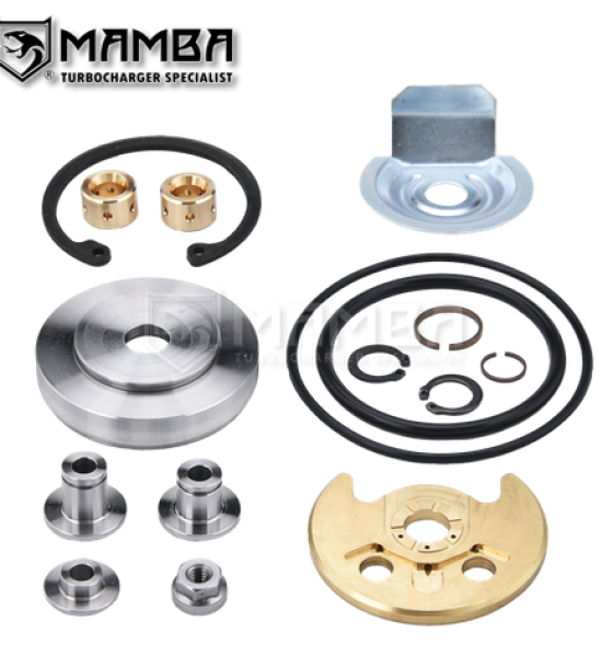 Heavy Duty Turbocharger Repair Kit MHI TD02 TD025 TD03 + 3 x Oil Hole/Super Back
