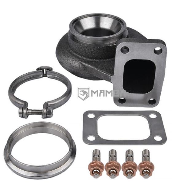 Turbocharger Turbine Housing T3 V-Band 10cm A/R .73 TD05H 16G 18G 20G T517Z T518Z