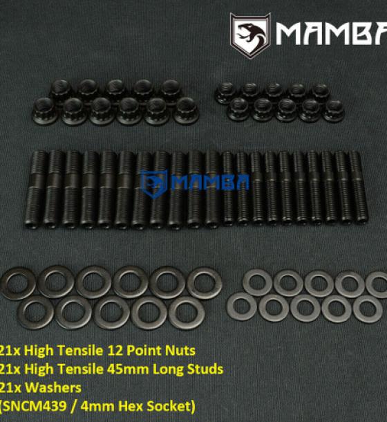 SCM415 MHI EVO Eclipse DSM Exhaust Manifold Turbo Full Stud
