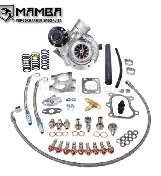 MAMBA GTX Billet Turbocharger 2.35" TD04L-13T w/ 6cm T25 Hsg 1.3~1.8L / 250HP