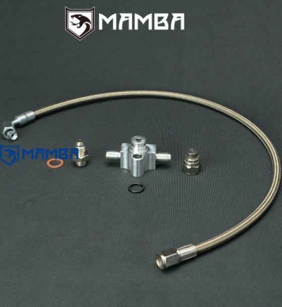 適用BMW N54 335i 535i w/ Garrett GT30R/35R turbo oil feed line