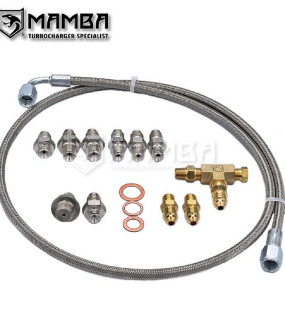 Universal 50cm 7/16-24 Garrett TB25 TB28 Journal Bearing Turbocharger Oil Feed Line