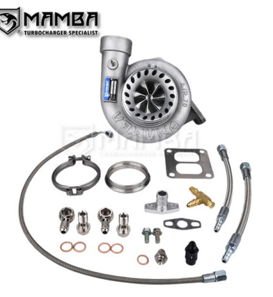 7+7 4" A/R.70 Bullet Ball Bearing Turbocharger GTX3584R .86