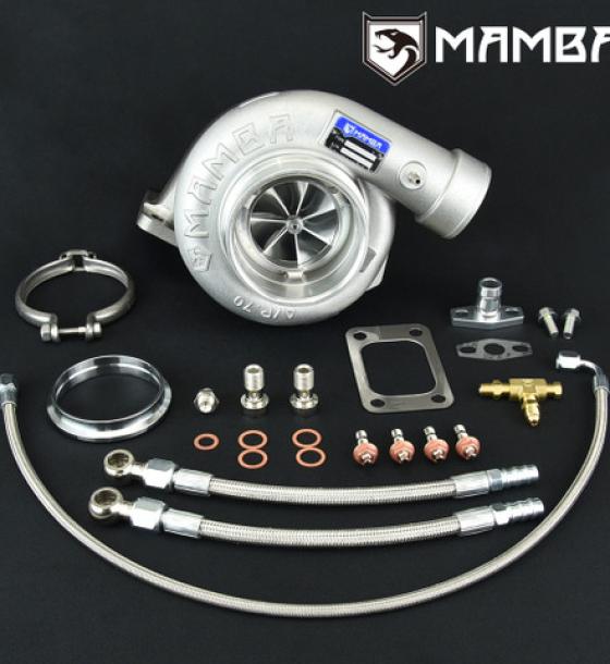 BB Turbo 4" .70 Twisted AS GTX3584R w/ .82 T3 V-Band Hsg