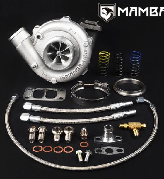 7+7 3" A/R.50 Ball Bearing GTX3582R Turbocharger + .82 T3