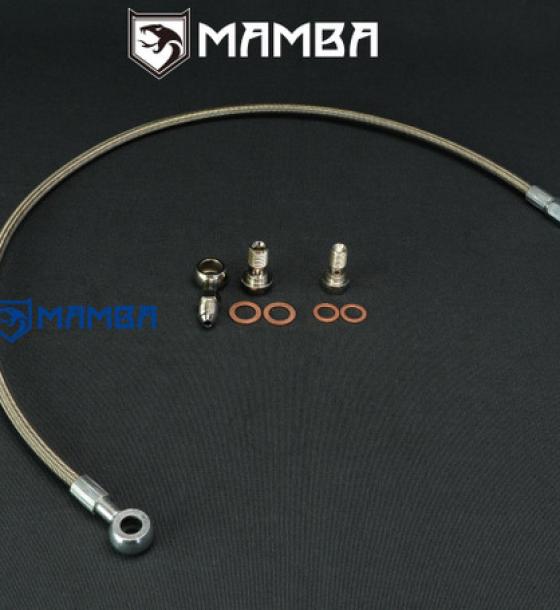 VW GOLF GTI MK4 1.8T w/ Garrett GT28R GT29R Ball bearing Turbocharger oil feed line kit