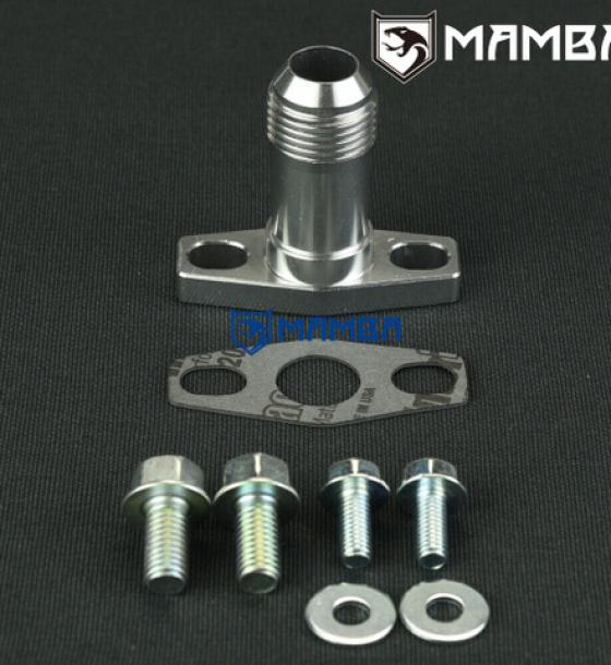 52mm Length 10AN Billet T6 Turbocharger Oil Return Flange Kit GT28/30R
