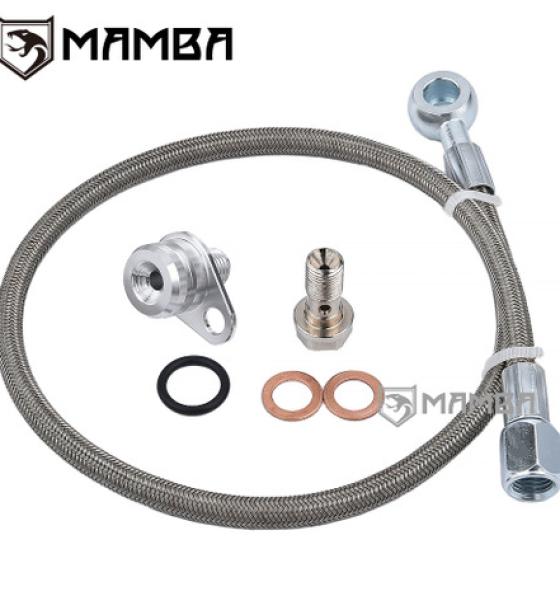 PTFE 07~16 Audi A4 A5 Q5 Q7 S5 3.0L TDI Turbocharger Oil Feed Line 059145771AA BV50-054