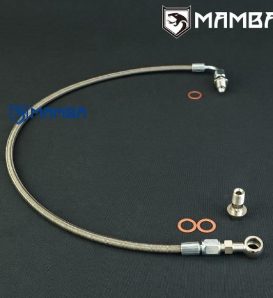 65cm Turbocharger Oil Feed Line For TOYOTA 3SGTE 7MGTE Top Mount w/ HKS 2835 3037 3540