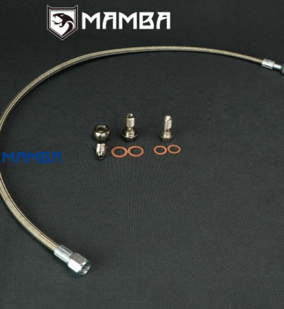 Turbo oil feed line For TOYOTA MA70 7M-GTE Supra w TD06H-25G