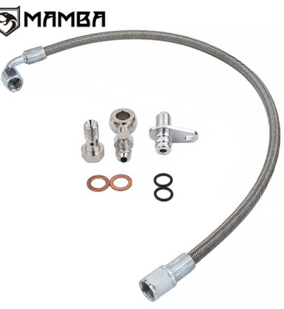 PTFE Turbocharger Oil Line For 14~17 Ford Focus/C-Max/Fiesta 1.0L CM5G6K679KA