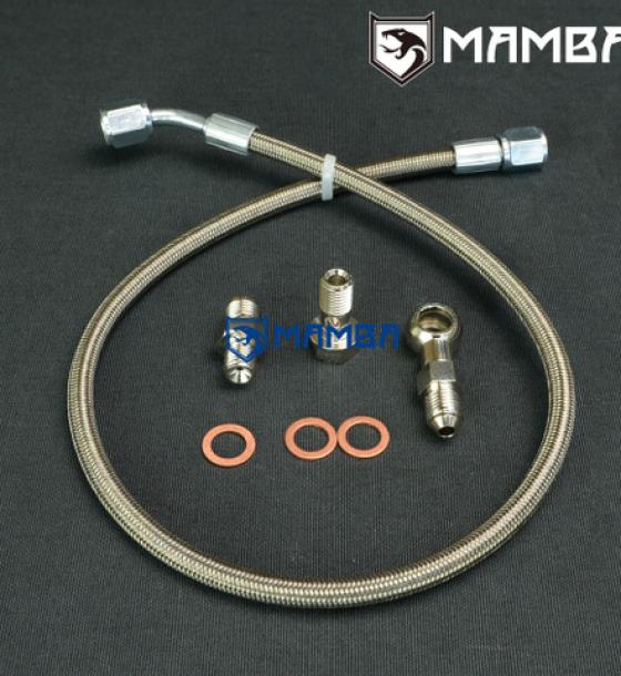 Turbocharger Oil Feed Line Kit For Nissan Navara D22 ZD30 3.0L HT12-19B HT12-19D