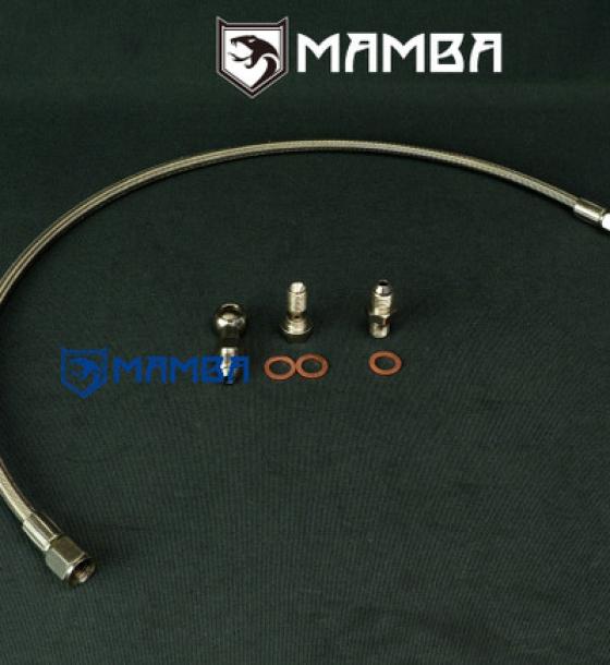 PTFE Turbocharger Oil Feed Line Kit Mitsubishi 4G15T Colt CZT Ralliart R TF035HM
