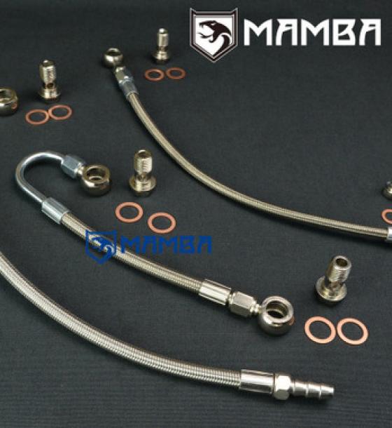 渦輪油水管 for Nissan YD25 D22 NP300 RHF4H  turbo oil & water lin