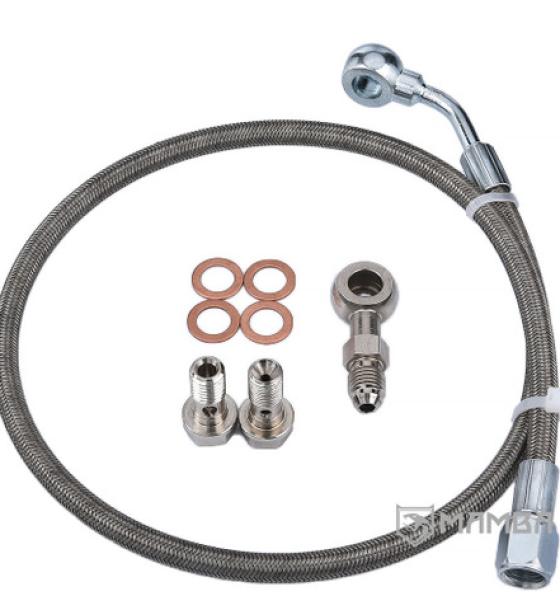 PTFE Turbocharger Oil Feed Line For Peugeot DV6TED4 1.6 HDi 9651785280 GT1544V TW