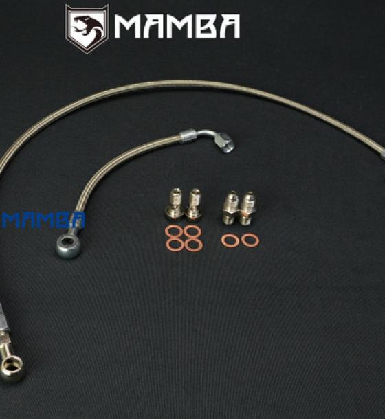 For Mitsubishi 6A13TT Galant Legnum VR4 TD03 turbo oil feed