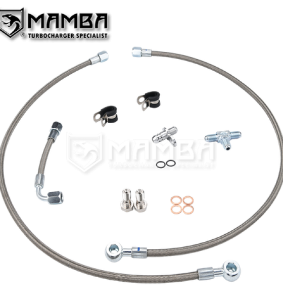 Range Rover Sport L320 TDV8 3.6L Diesel BV39 Twin Turbocharger oil feed line hose