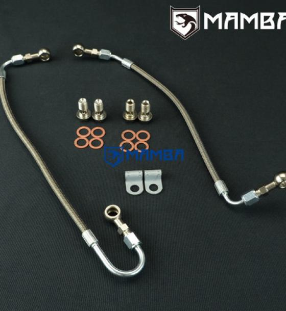 Turbocharger Oil Feed Line Kit For Audi RS4 S4 A6 Quattro 2.7T K04-025 K04-026