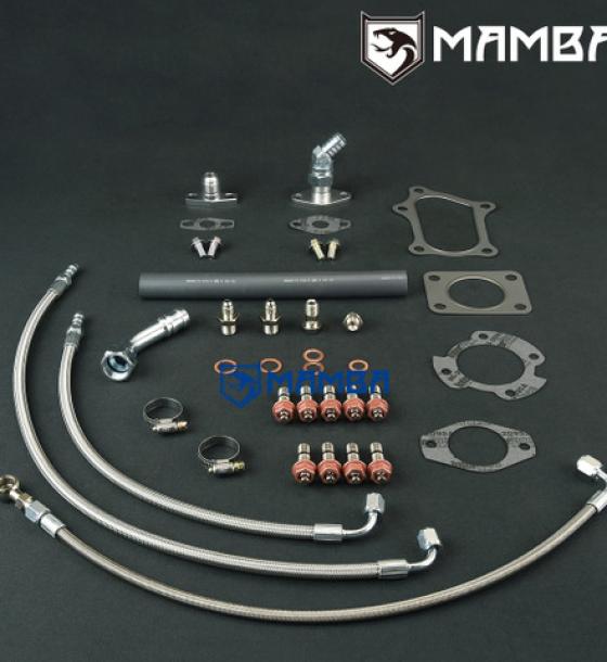 Turbo Oil & Water Line Install Kit For TOYOTA 1JZ-GTE  CT29R