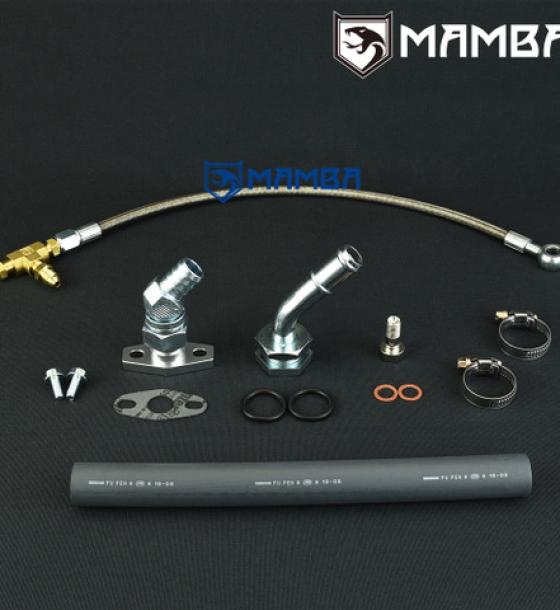 05~10 TOYOTA Scion TC w/ Greddy TD05H-18G Turbocharger oil feed & return line kit