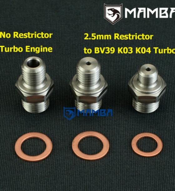 Turbo Oil Feed Line Fitting Kit Din FOR VW 2.0TDI BV39 GT15