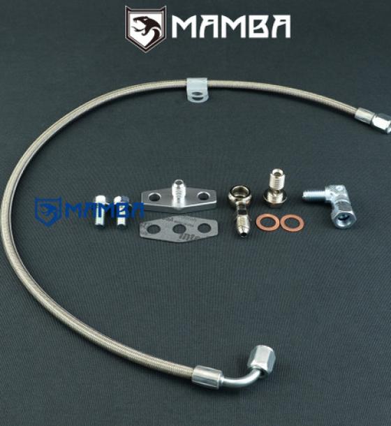 Turbocharger Oil Feed Line Kit 84~85 MAZDA Rotary RX-7 12A HITACHI HT18 HT18S-BM