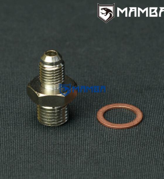 Turbocharger Oil Feed Engine Block Supply Fitting Kit Ford Falcon BA BF FG XR6 FPV F6
