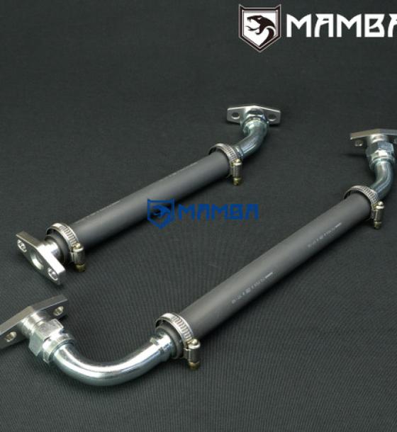 Mitsubishi 6A13TT Galant Legnum VR4 TD03 Twin Turbocharger Oil Return Line Hose