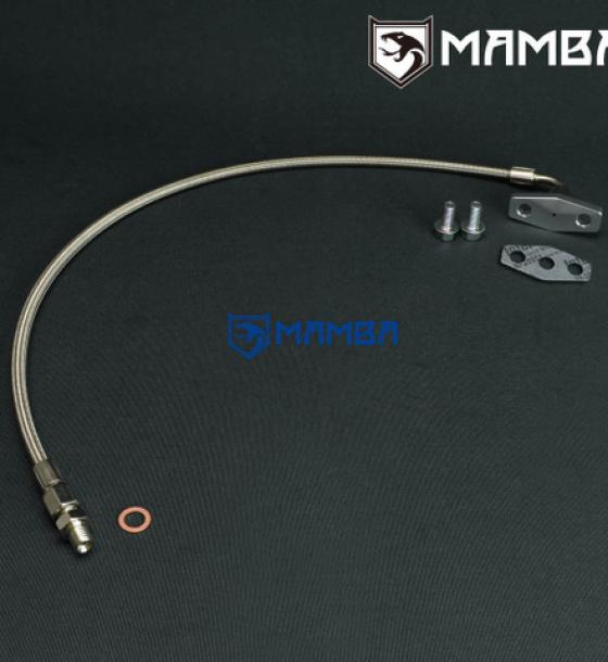 Turbocharger Oil Feed Line For MAZDA 323 GTX MX-5 MIATA w/ Garrett T3 T4 T04B T04E T04