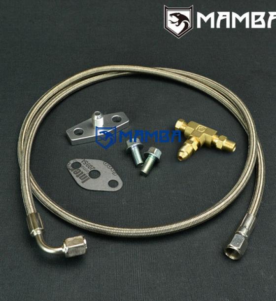 Turbo Oil Feed Line Garrett T3 T4 104cm w/ 2.5mm Restrictor