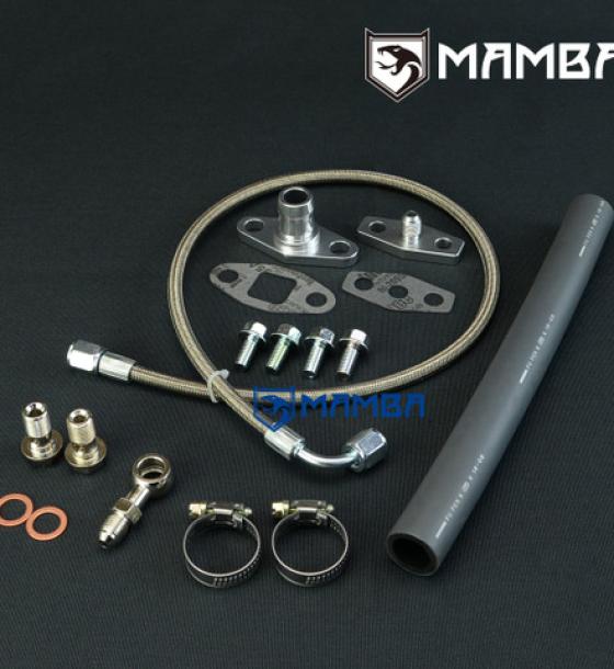 Turbo Oil Feed & Return Line For NISSAN CA18DET S13 TD05-06