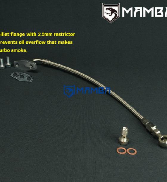 Turbocharger Oil Feed Line Kit For Nissan TD42 GU with Factory Hitachi HT18