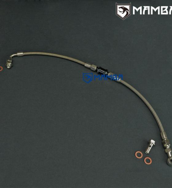 Turbocharger Oil Feed Line Kit For Nissan Patrol TD42 GU w/ GT28R Turbocharger w/ filter