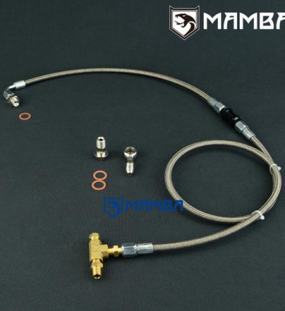 Turbo Oil Feed Line For Nissan TD42 GQ with GT28R turbo