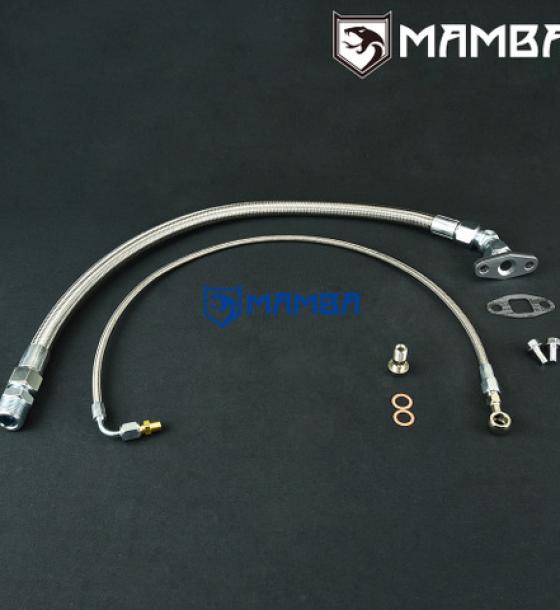 Turbo Oil Feed&Return Line For Nissan RB25DE w Precision PTE