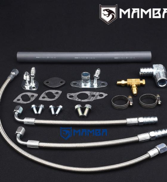 Turbocharger Oil & Water Line Kit Toyota Land Cruiser Hilux Surf 3L 2.8L Diesel w/ CT20